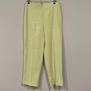 Lauren Vidal Paris light lime green pant